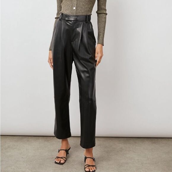 Rails Jo Faux Leather Pant size 8 NWT $248 - Picture 4 of 10